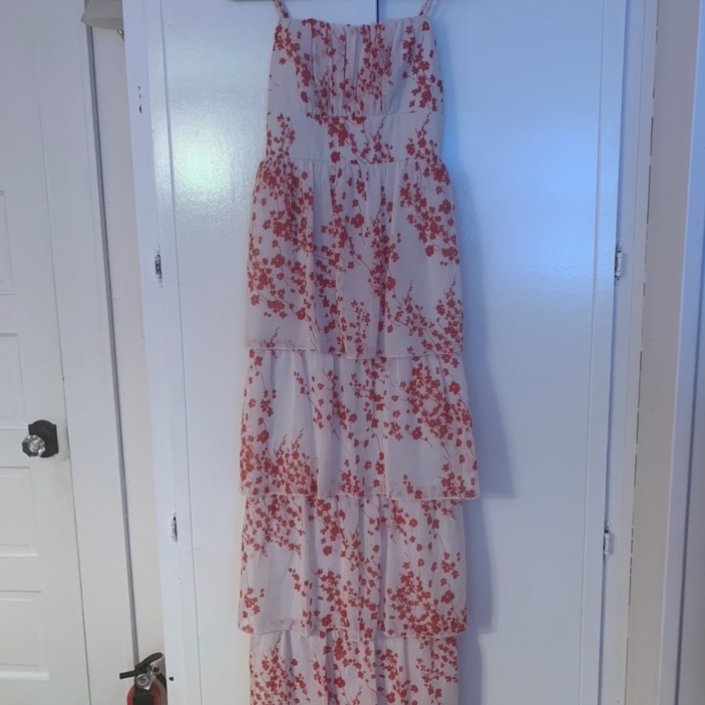 Crystal doll floor length dress